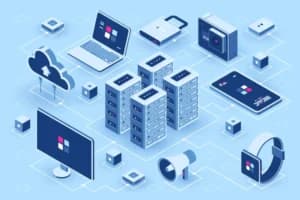 Illustration of a terminal server in the cloud