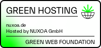 nuxoa.de läuft auf grünem Hosting – verifiziert von der Green Web Foundation